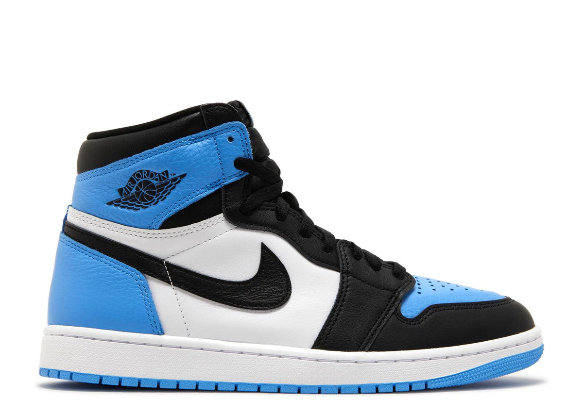 Black blue white jordans hotsell