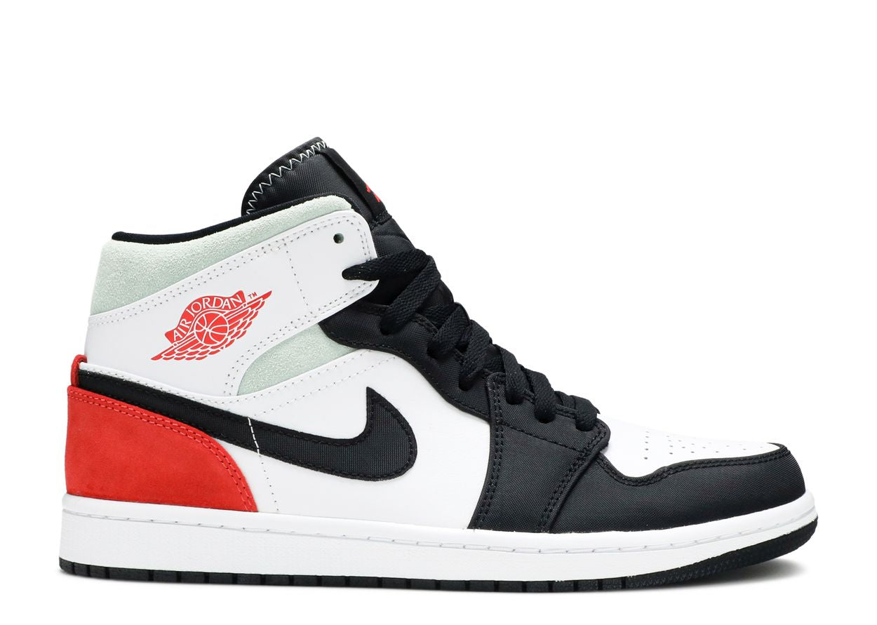 Air Jordan 1 Mid SE 'Red Black Toe' – Origin Kicks