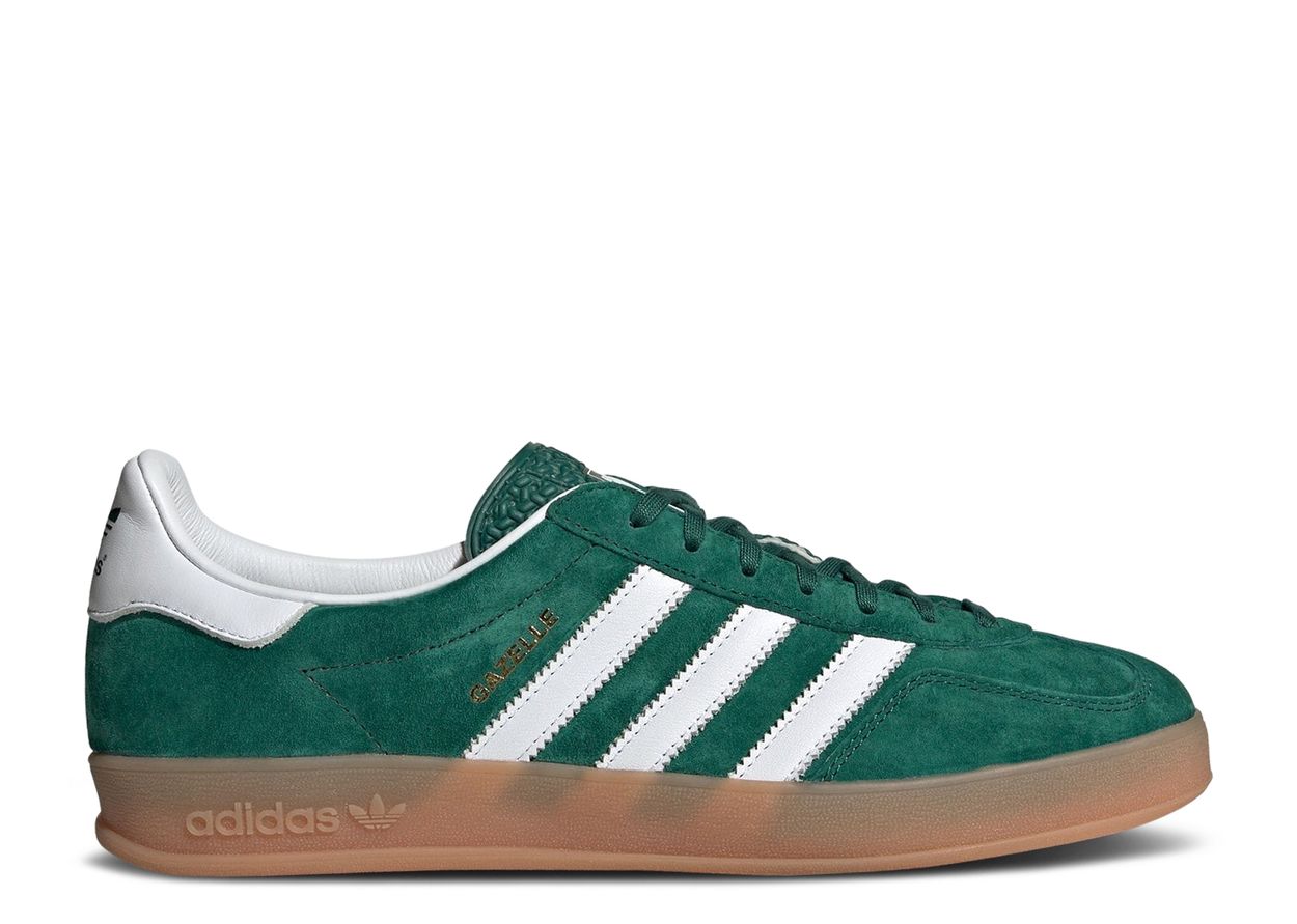 Adidas Gazelle Indoor Collegiate Green Gum WMNS Origin Kicks