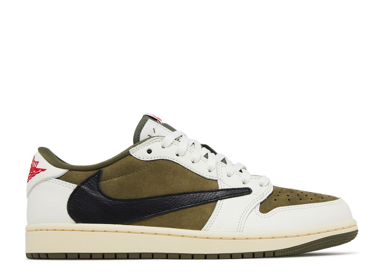 Air Jordan 1 Low Retro OG SP x Travis Scott 'Medium Olive/Reverse Olive'