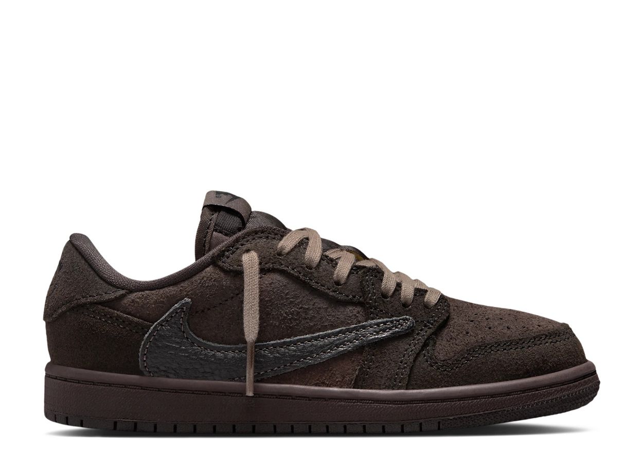 Air Jordan 1 Retro Low OG SP x Travis Scott 'Velvet Brown' (PS)