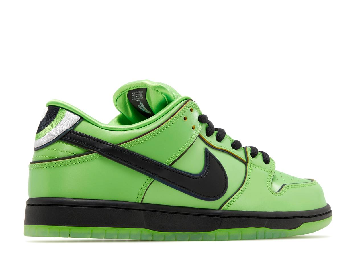 Load image into Gallery viewer, Nike SB Dunk Low x The Powerpuff Girls &amp;#39;Buttercup&amp;#39;
