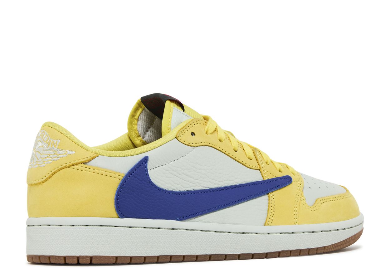 Air Jordan 1 Retro Low OG x Travis Scott 'Canary' WMNS