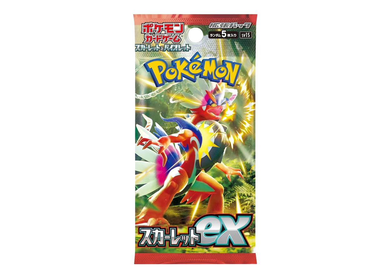 Pokemon Scarlet Ex (Japanese) Individual Booster Pack