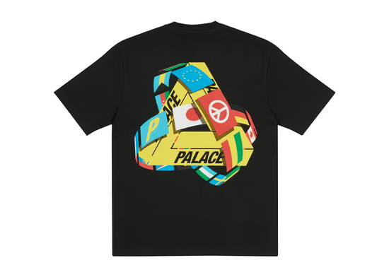 Palace Tri-Flag T-shirt (Black)