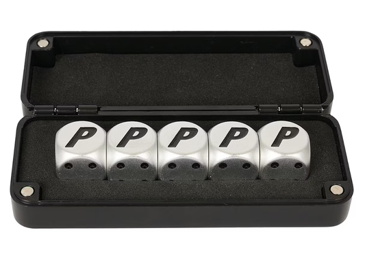 Palace Metal Dice (Silver)