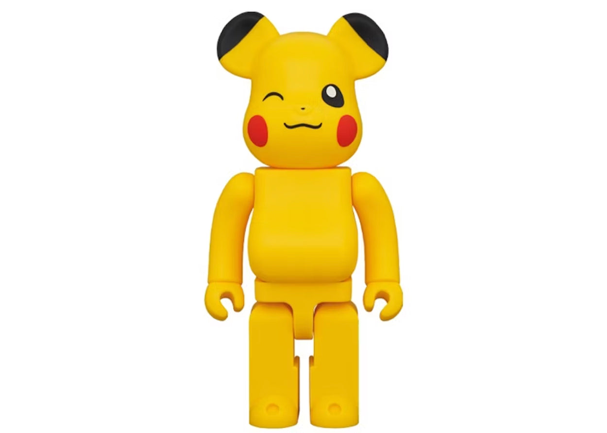 Load image into Gallery viewer, Bearbrick x Pokémon Pikachu Female Version 400% (Yellow)
