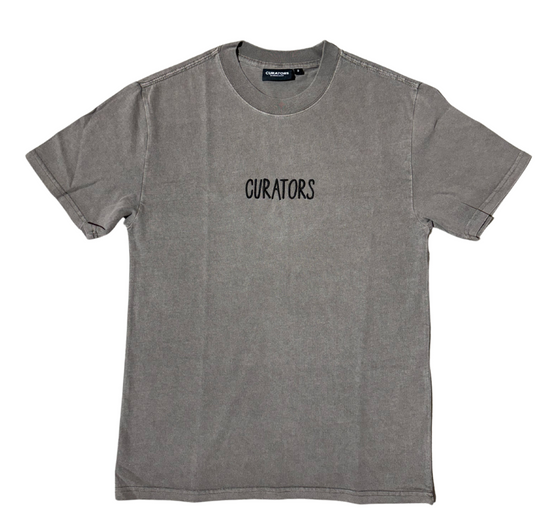 Curators Faded T-Shirt 'Grey'