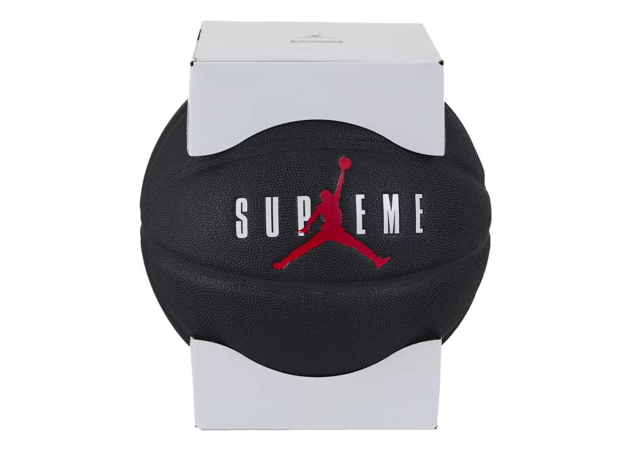 Supreme x Air Jordan Basketball Black Origin Kicks