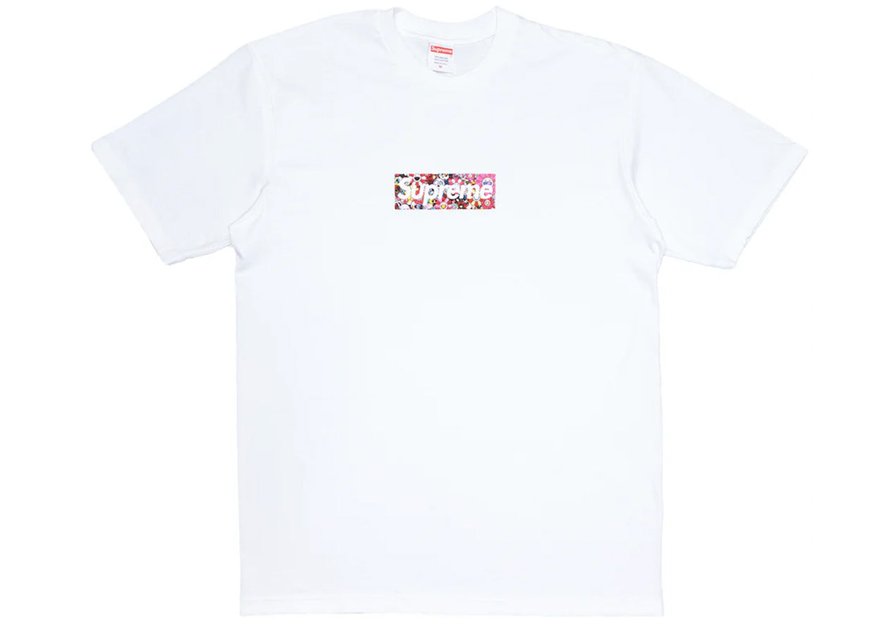 Supreme x Murakami 'COVID-19 Relief Box Logo Tee' (White)