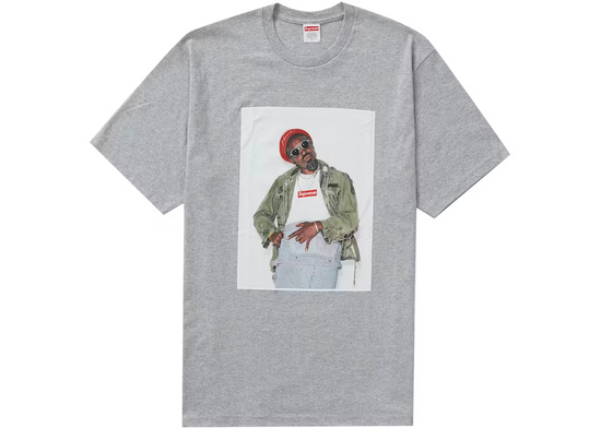 Load image into Gallery viewer, Supreme Andre 3000 T-Shirt (Heather Grey)
