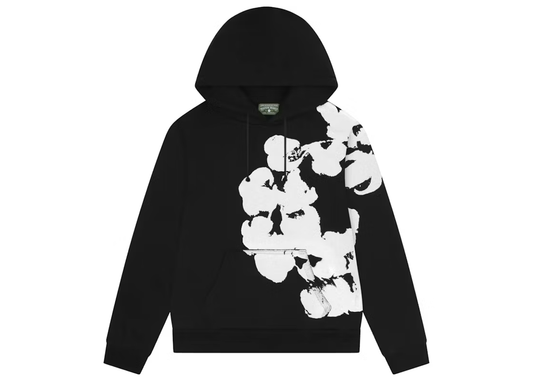 Denim Tears 'Big Cotton Wreath' Hoodie (Black)