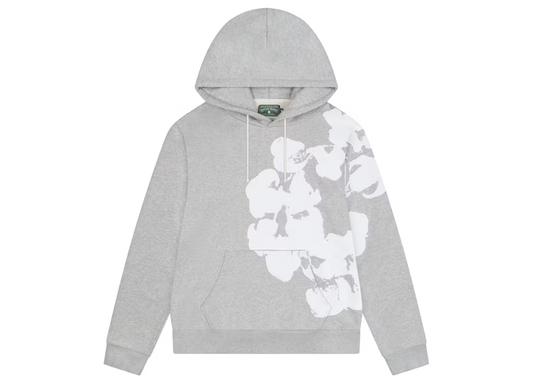 Denim Tears 'Big Cotton Wreath' Hoodie (Grey)