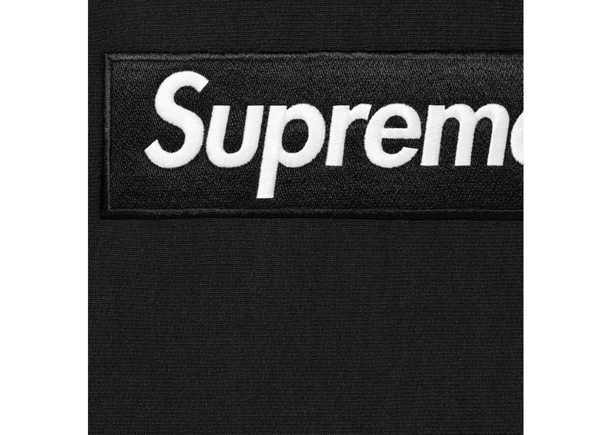 Supreme Box Logo Hooded Sweatshirt (Black) (FW23)