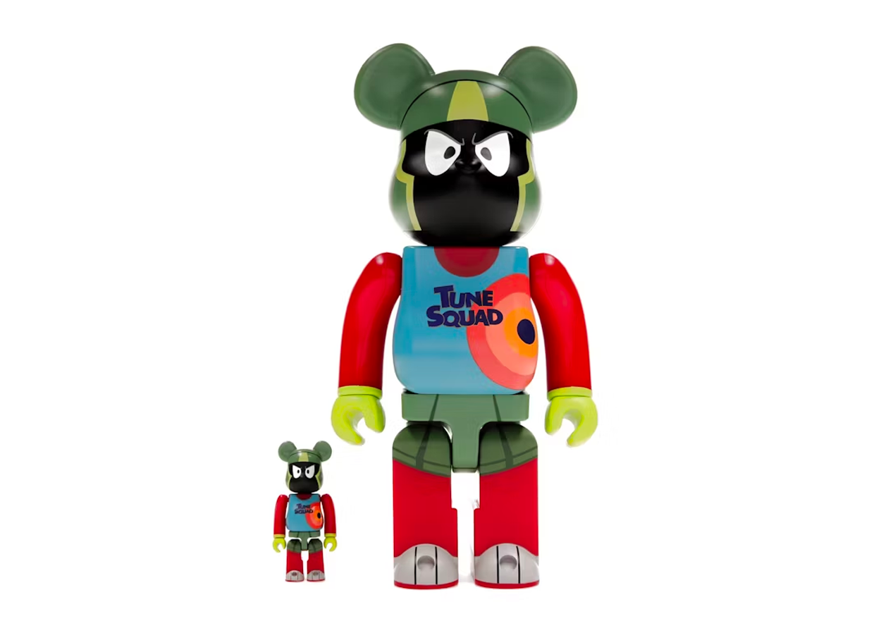 Bearbrick x Space Jam: A New Legacy Marvin the Martian 100% & 400% Set