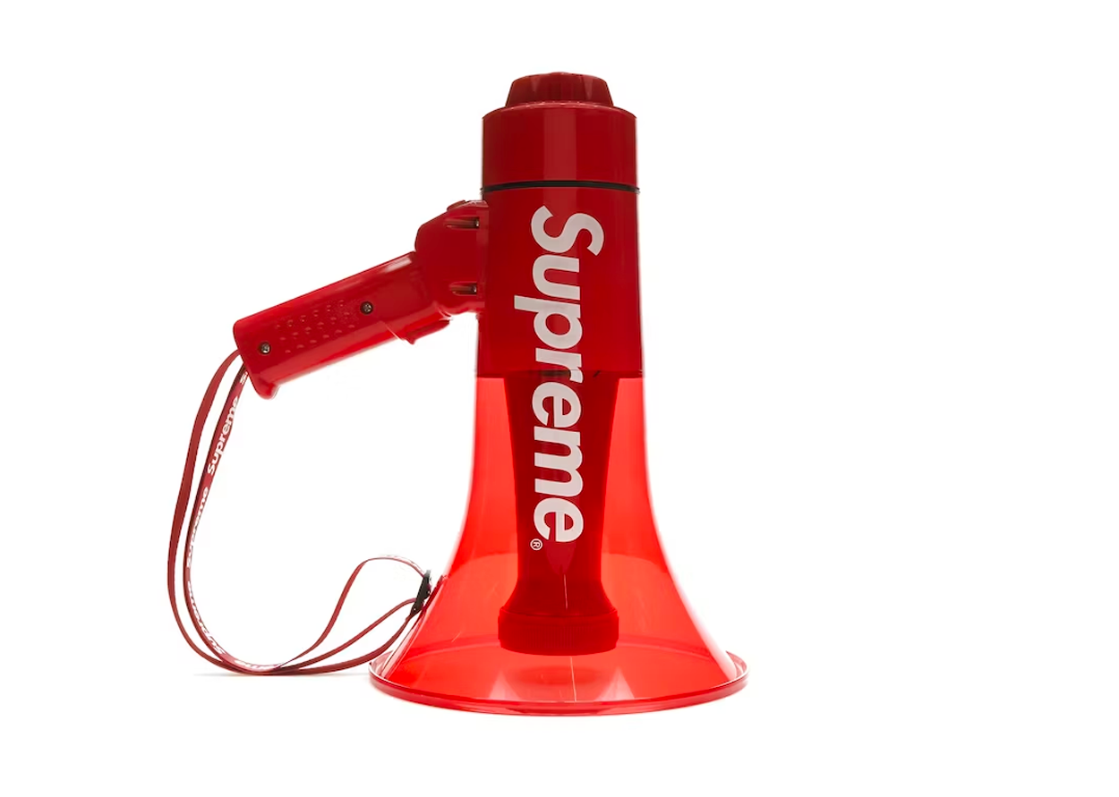 Supreme Pyle Waterproof Megaphone (Red)