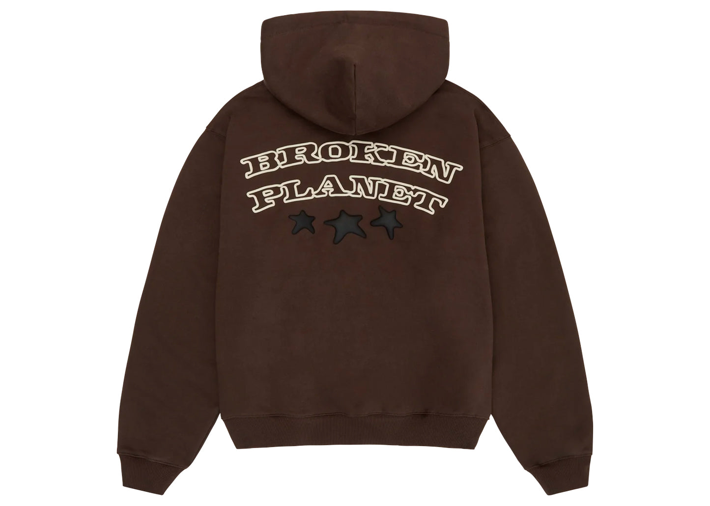 Load image into Gallery viewer, Broken Planet Market &amp;#39;Out Of Service&amp;#39; Hoodie (Mocha Brown)
