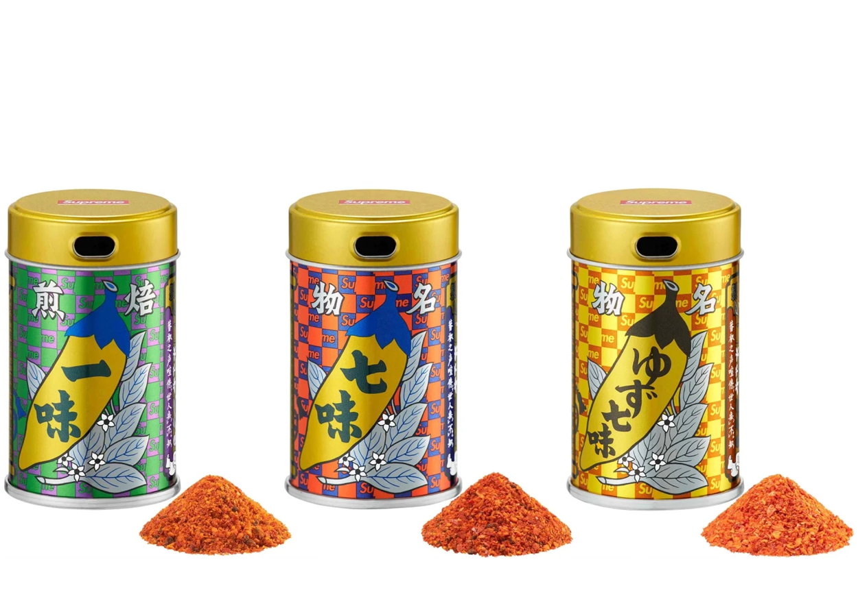 Supreme x Yawataya Isogoro Spices (Set of 3)