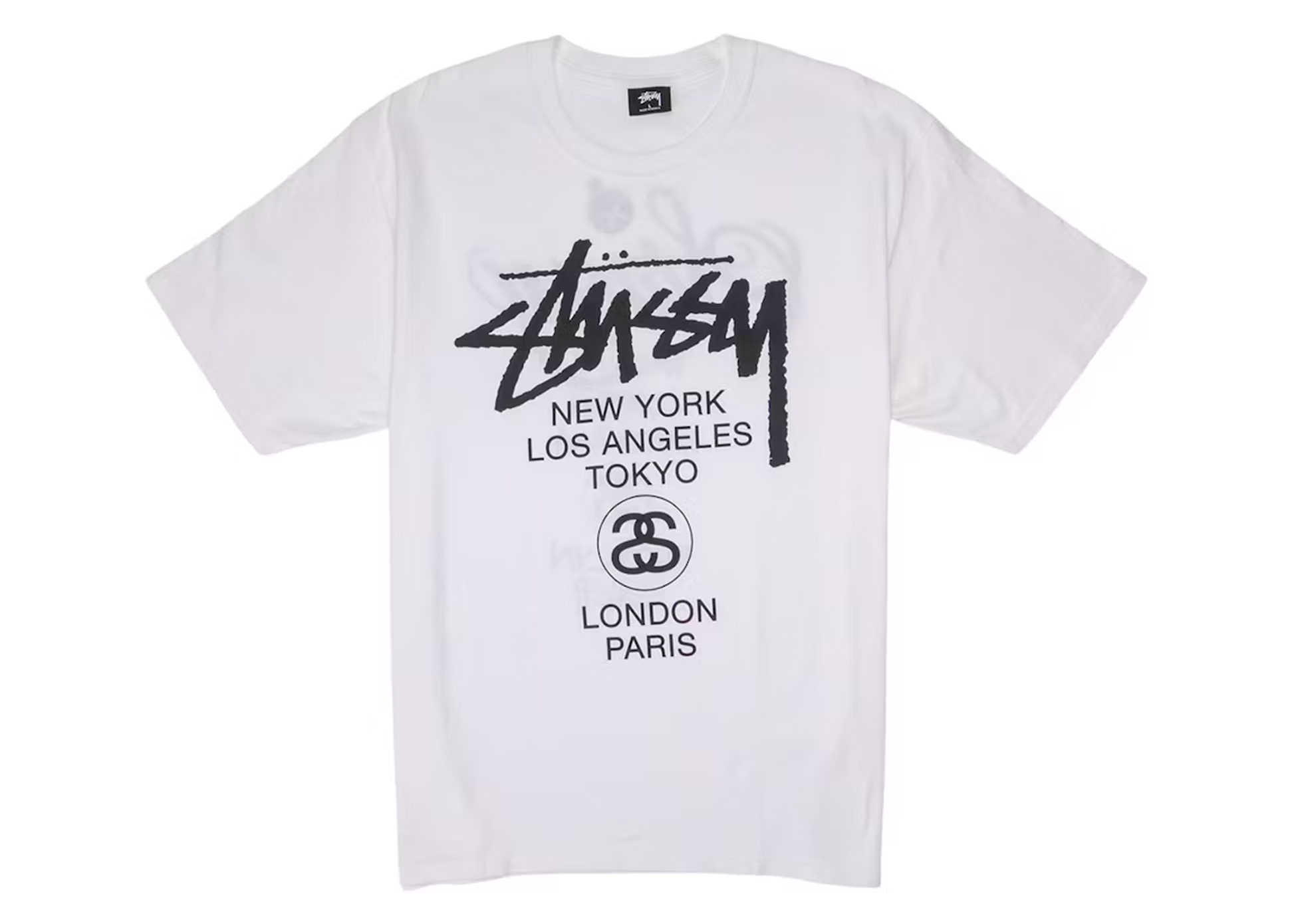 Stüssy World Tour T-Shirt (White)