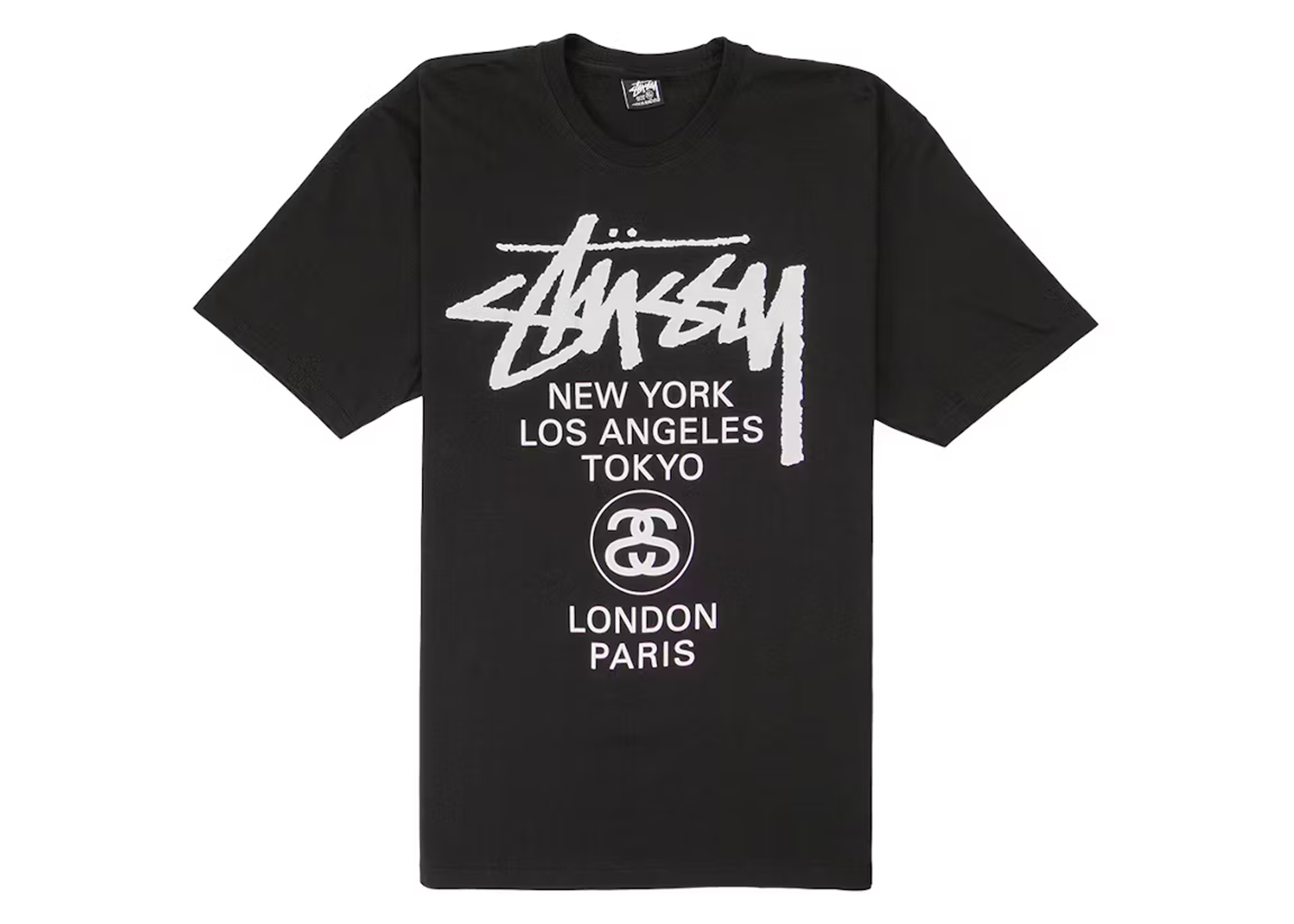 Stüssy World Tour T-Shirt (Black)