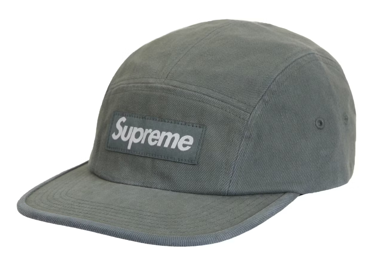 Supreme Denim Camp Cap (Teal)