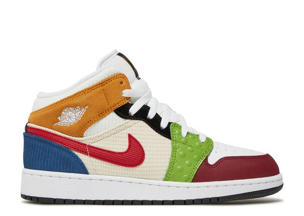 Multi color outlet jordan 1 mid