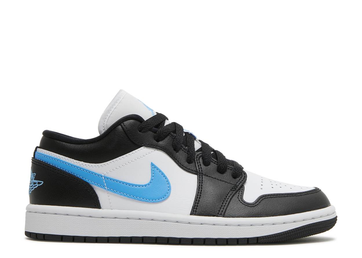 Air Jordan 1 Low 'Black University Blue' WMNS