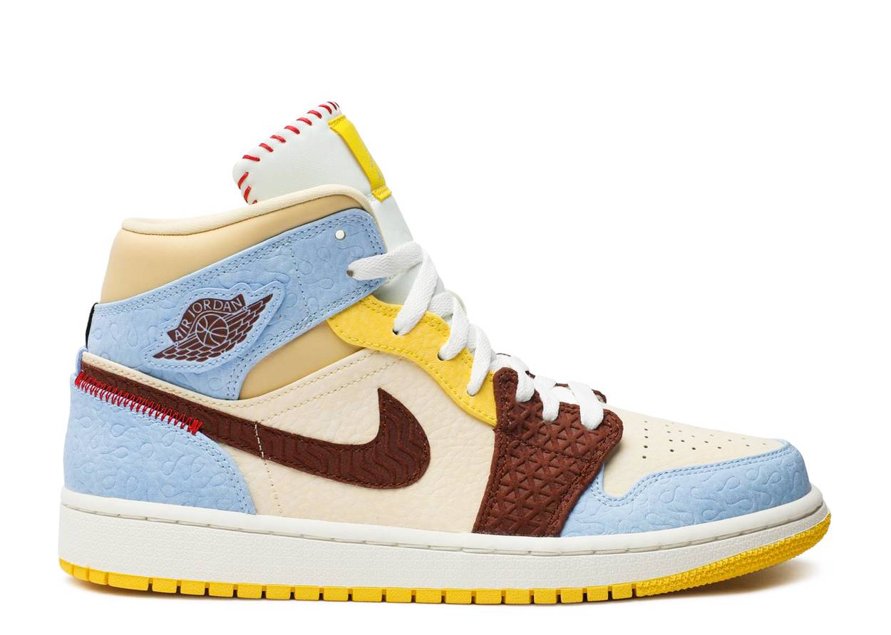 Load image into Gallery viewer, Air Jordan 1 Mid SE Fearless x Maison Chateau Rouge
