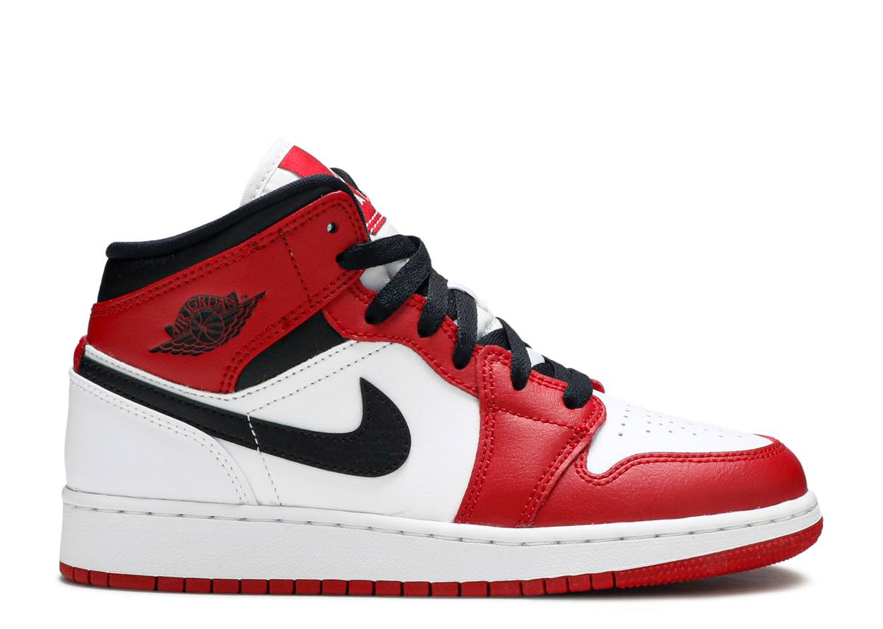 Load image into Gallery viewer, Air Jordan 1 Mid &amp;#39;Chicago&amp;#39; (GS)
