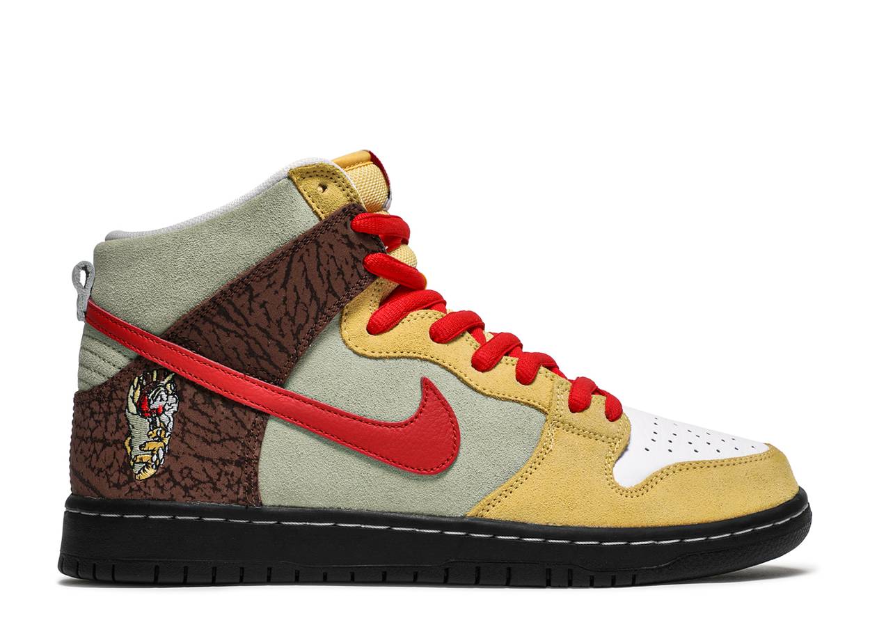 Load image into Gallery viewer, Nike SB Dunk High x Color Skates &amp;#39;Kebab and Destroy&amp;#39;
