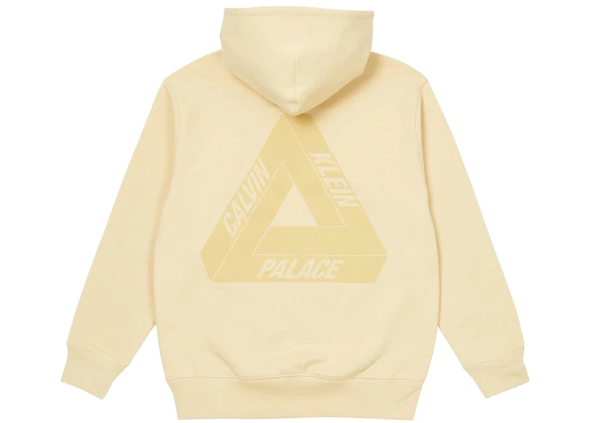 Load image into Gallery viewer, Palace x Calvin Klein Tri-Ferg Hoodie (Wheat)
