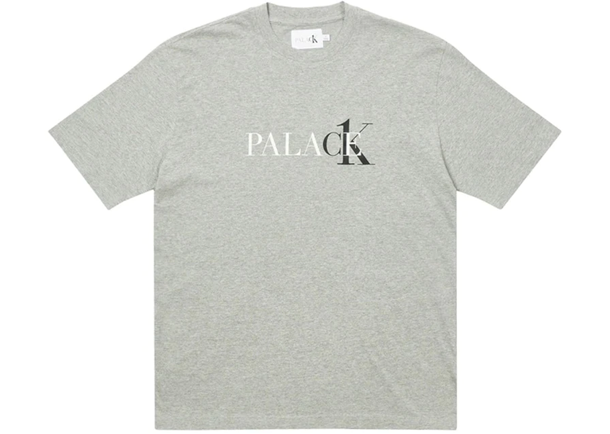 Load image into Gallery viewer, Palace x Calvin Klein T-Shirt &amp;#39;Light Grey&amp;#39;
