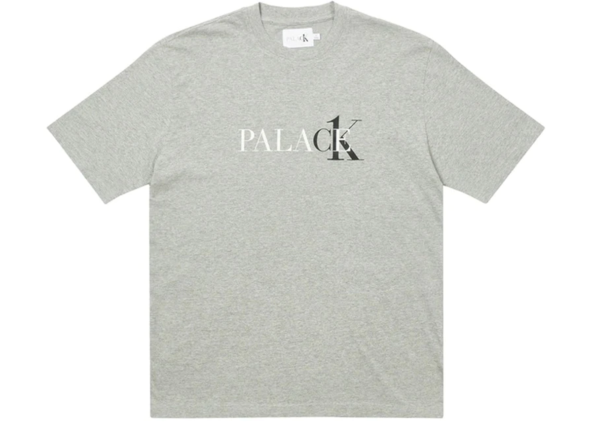 Palace x Calvin Klein T-Shirt 'Light Grey'