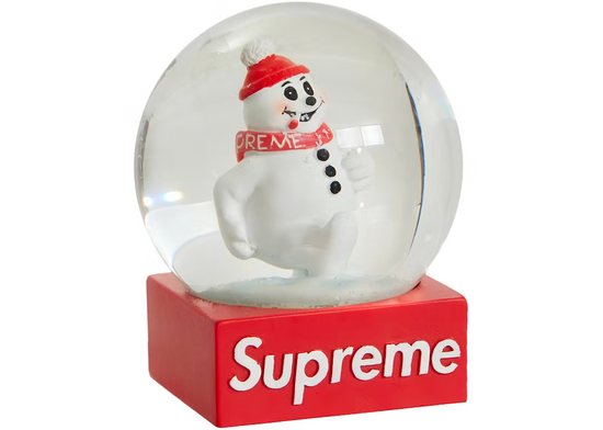 Load image into Gallery viewer, Supreme Snowman Snowglobe

