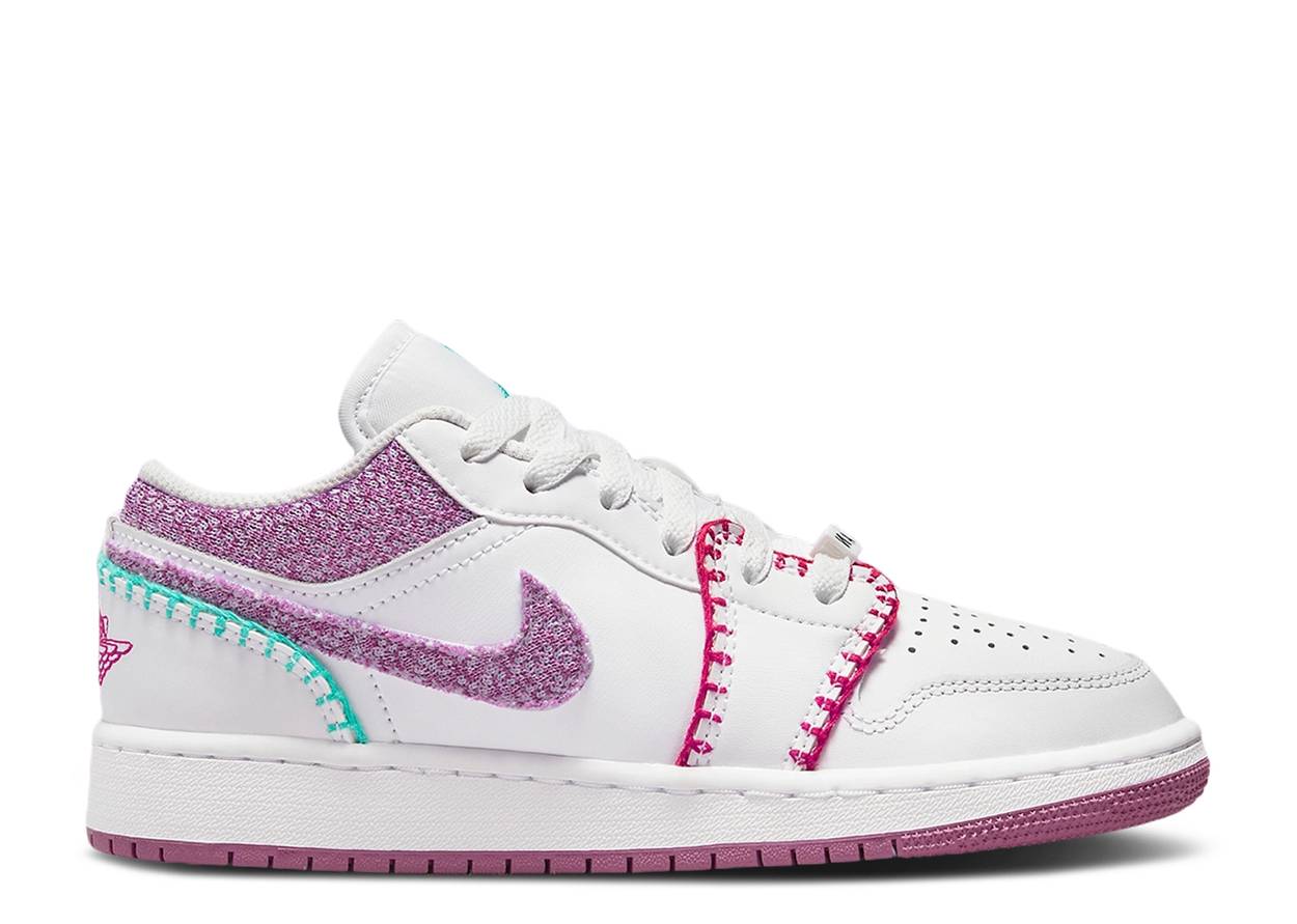 Load image into Gallery viewer, Air Jordan 1 Low SE &amp;#39;Knit&amp;#39; (GS)
