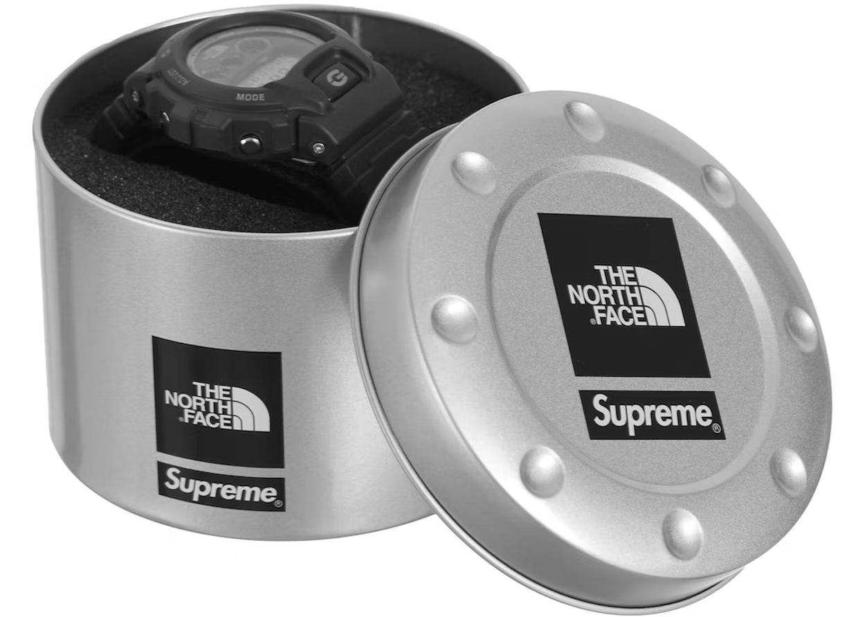 Supreme x The North Face x G-SHOCK Watch (Black) – Origin Kicks Supreme x The North Face x G-SHOCK Watch (Black) – Origin Kicks