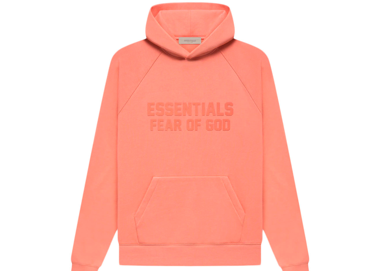 Load image into Gallery viewer, Essentials Hoodie &amp;#39;Coral&amp;#39;
