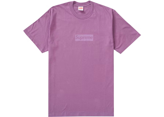 Load image into Gallery viewer, Supreme Tonal Box Logo T-Shirt (Dusty Purple)

